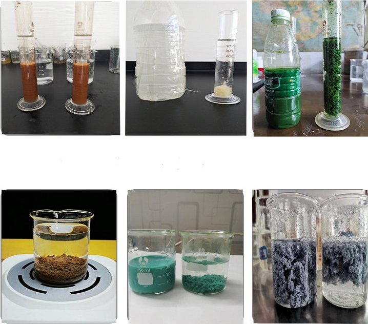 印染化学污水处理专用絮凝剂展示